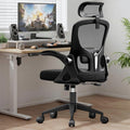 Ergonomic Office Chair, Mesh Desk Chair with Adjustable Headrest & Lumbar Support