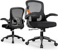 Office Chair Ergonomic Desk Chair, Adjustable Lumbar Support Rolling Swivel Comfy Chair