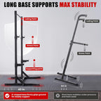 BlackPear Squat Rack, Adjustable Power Rack with Pull Up Bar for a Home Gym